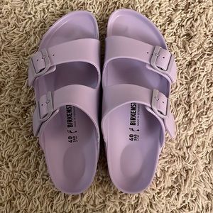 BRAND NEW PURPLE BIRKENSTOKS
